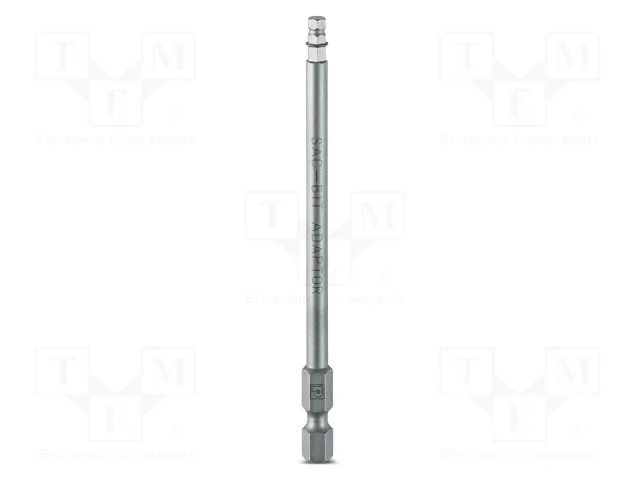 Adapter; 1/4"; Overall len: 100mm PHOENIX CONTACT PH-1212600