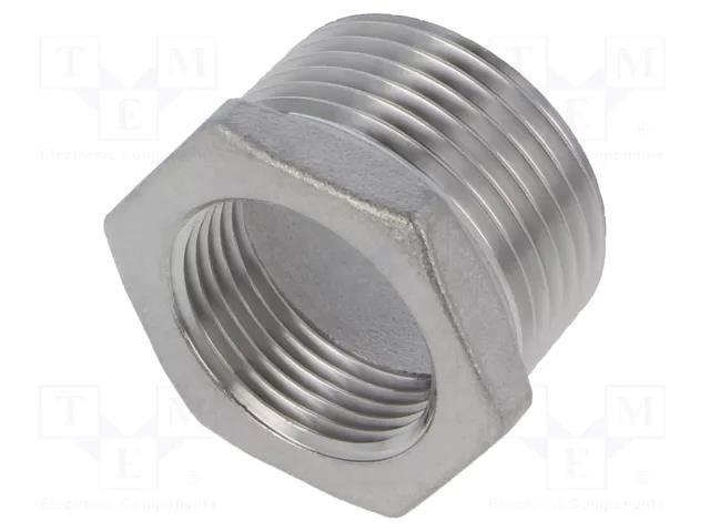 Nipple; threaded,reductive; max.10bar; 24mm PNEUMAT 2080-1-3/4-ES