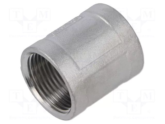 Muff; threaded,straight; max.10bar; 35mm; Thread: G 3/4" internal PNEUMAT 3000-3/4-ES