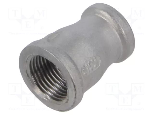 Muff; threaded,reductive; max.10bar; 29mm PNEUMAT 3010-3/8-1/4-ES