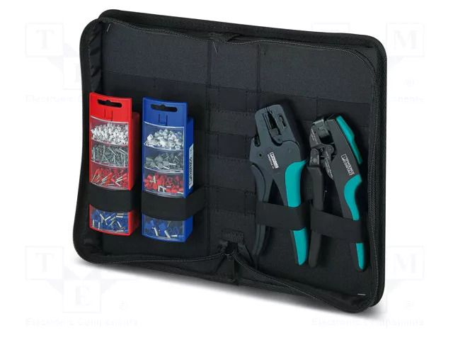 Tools set: designed for terminal crimping; case PHOENIX CONTACT PH-1044971