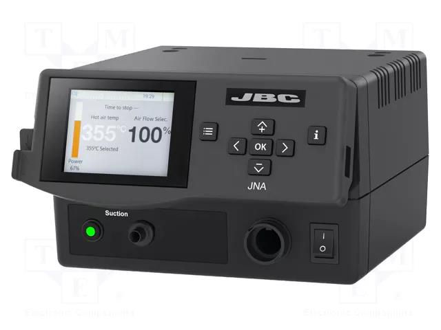 Control unit; 70W; 150÷450°C; 230VAC; Display: LCD; ESD JBC TOOLS JBC-JNA-2UB