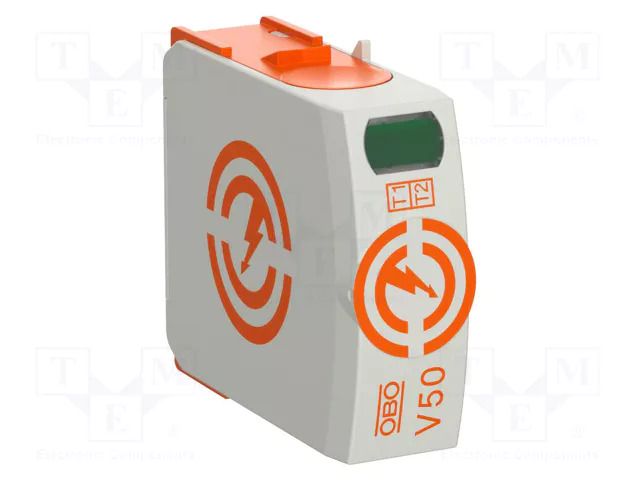 Cartridge for surge arrestor; Type 1+2; Poles: 1; 30kA; 150VAC OBO BETTERMANN OBO-5093505