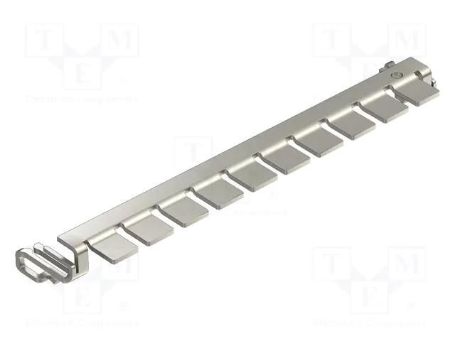 Earthing rail; for DIN rail mounting; IP20; LSA-Plus OBO BETTERMANN OBO-5084032
