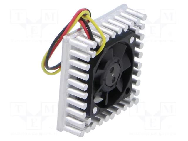 Fan: DC; axial; 5VDC; 25x25x7mm; 11dBA; MagFix; chip cooling SEPA Europe GMBH HZ25B05A