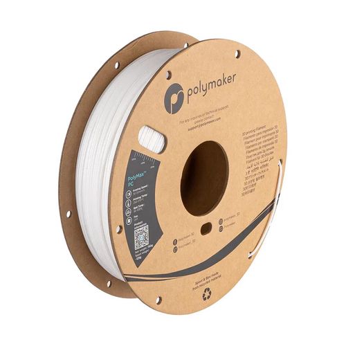 Filament Polymaker PolyMax PC 1,75mm 0,75kg - White PLM-25196 6938936710561