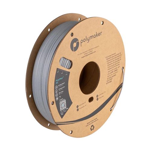 Filament Polymaker PolyMax PC 1,75mm 0,75kg - Grey PLM-25197 6938936712442