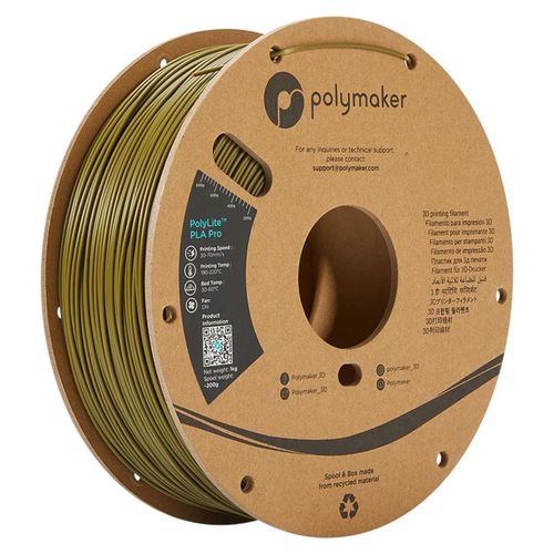 Filament Polymaker PolyLite PLA Pro 1,75mm 1kg - Army Green PLM-25211 6938936709787