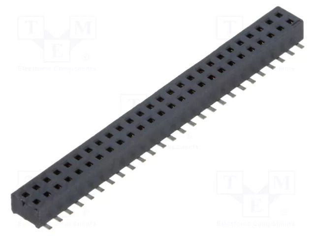 Connector: pin strips; socket; female; PIN: 52; vertical; SMT; 2x26 SAMTEC CLP-126-02-L-D
