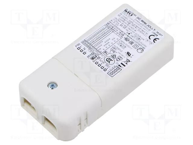 Power supply: switching; LED; 3÷53VDC; 250÷900mA; IP20; -25÷50°C TCI 151400