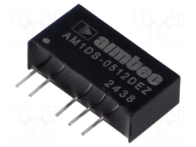 Converter: DC/DC; 1W; Uin: 4.5÷5.5VDC; Uout: 12VDC; Uout2: -12VDC AIMTEC AM1DS-0512DEZ
