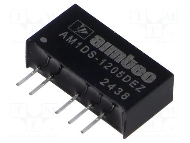 Converter: DC/DC; 1W; Uin: 9.6÷14.4VDC; Uout: 5VDC; Uout2: -5VDC AIMTEC AM1DS-1205DEZ