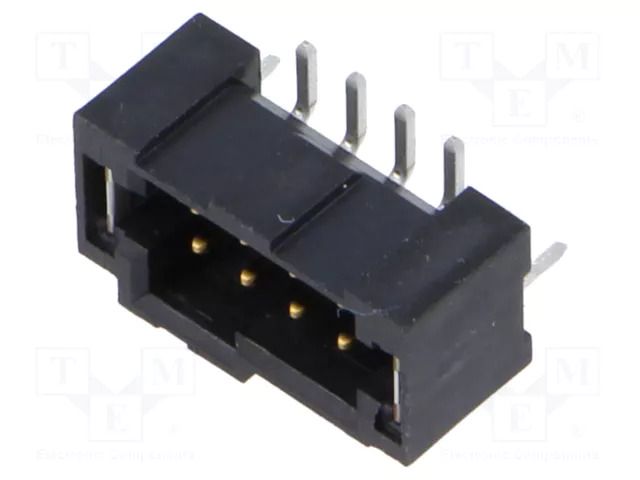 Connector: PCB to PCB; socket; male; PIN: 8; T2M; vertical; 2.6A; SMT SAMTEC T2M-104-01-L-D-SM