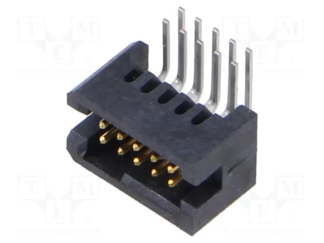 Connector: PCB to PCB; male; PIN: 10; 1.27mm; TFM; THT; socket; 3.7A SAMTEC TFM-105-01-S-D-RA