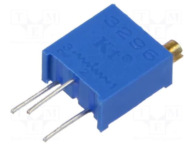 Potentiometer: mounting; multiturn; 200Ω; 500mW; 3296Y; -55÷125°C SR PASSIVES T910Y-200R