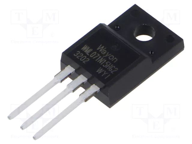 Transistor: N-MOSFET; unipolar; 150V; 120A; Idm: 480A; 272.7W WAYON WML071N15HG2-CYG
