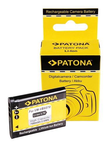 Battery for Pentax D-Li88 PENTAX Optio H90 P70 P80 W90, PATONA 1132 4260284323929