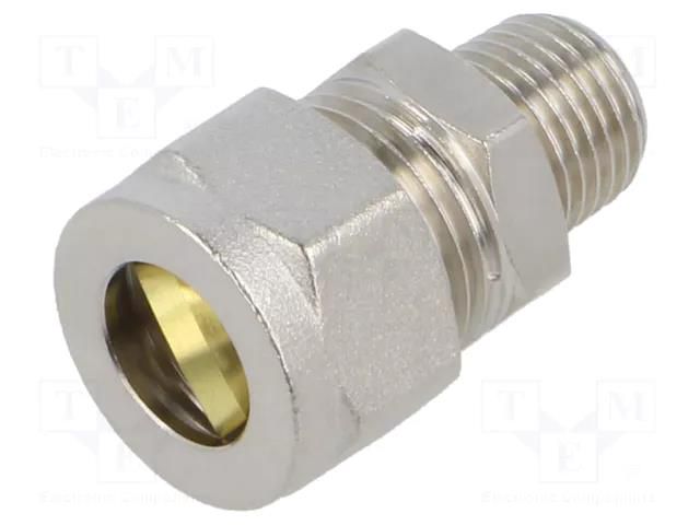 Accessories: screw-on fitting; R 1/4" external; -60÷300°C; 12mm PNEUMAT 10480NO-12-1/4