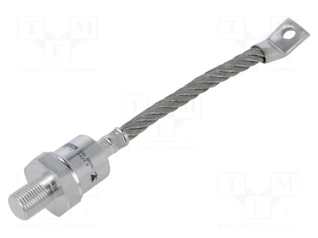 Diode: rectifying; 1200V; 395A; anode to stud; DO205AB,E15; 1.35V SEMIKRON DANFOSS SKN390/12