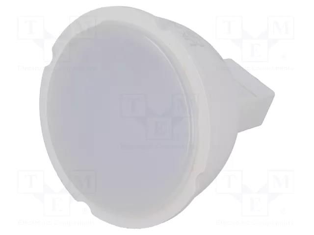 LED lamp; neutral white; MR16; 12VDC; 540lm; 6W; 120°; 4000K GTV Poland LD-SM6016-40