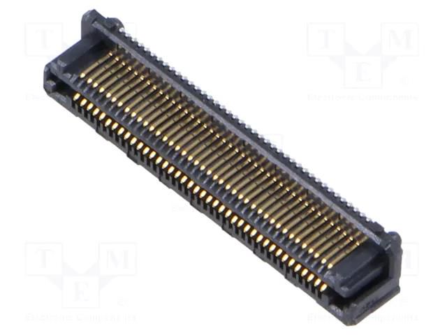 Connector: PCB to PCB; socket; hermaphrodite; PIN: 80; LSHM; 2A; SMT SAMTEC LSHM14002.5FDVANK