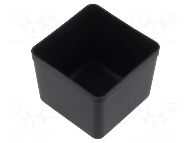 Container: cuvette; black; 55x55mm; 7pcs; KBS55; UNITE BOX KISTENBERG KBS55-S411