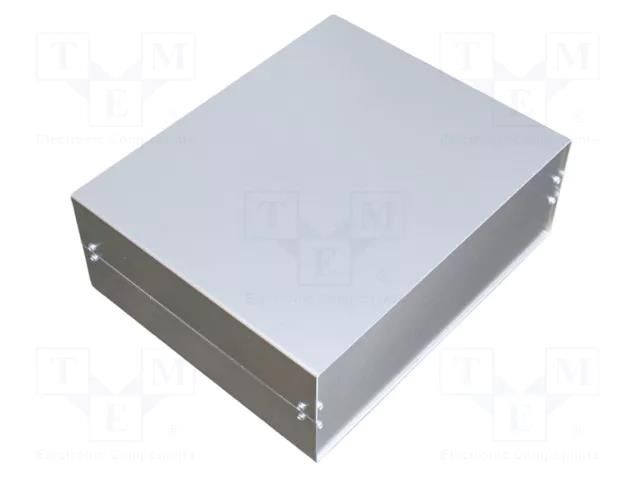 Enclosure: with panel; X: 367mm; Y: 300mm; Z: 134mm; aluminium KRADEX ZR300.367.134-RAW