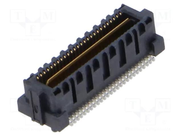 Connector: PCB to PCB; socket; male; PIN: 52; QMS; vertical; SMT SAMTEC QMS-026-05.75-L-D