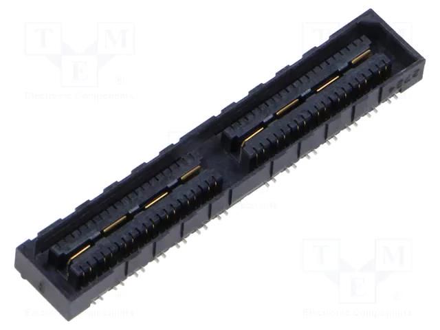 Connector: PCB to PCB; socket; female; PIN: 56; QSE; vertical; 2A SAMTEC QSE-028-01-L-D-DP