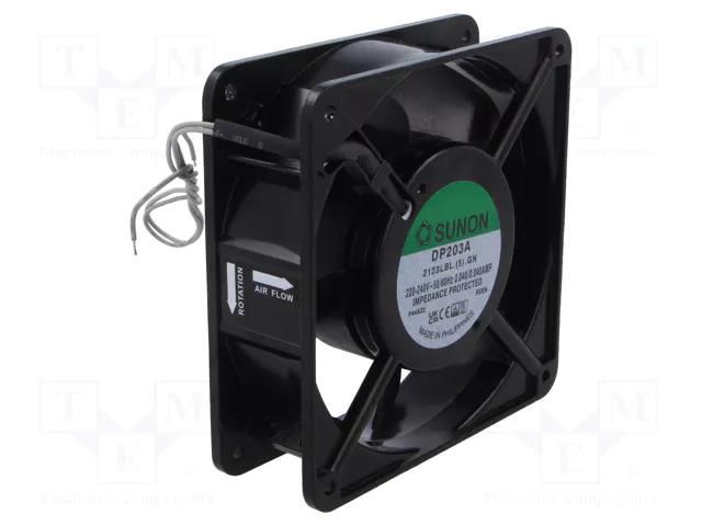 Fan: AC; axial; 230VAC; 120x120x38mm; ball SUNON DP203A2123LBL.5.GN