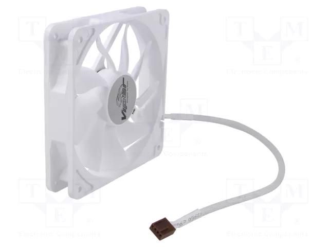 Fan: DC; axial; 12VDC; 120x120x25mm; 28.9dBA; HDB; 600÷1900rpm Akasa AK-FN065-WKT03