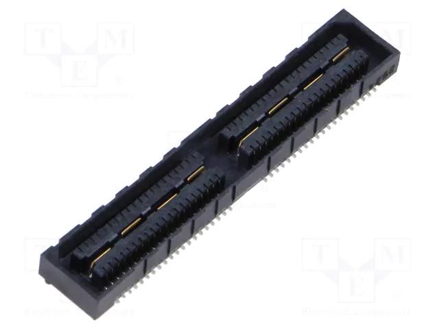 Connector: PCB to PCB; socket; female; PIN: 80; QSE; vertical; 2A SAMTEC QSE-040-01-L-D-A