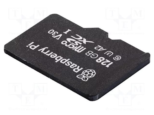 Accessories: microSDcard; microSD card RASPBERRY PI SC1645M