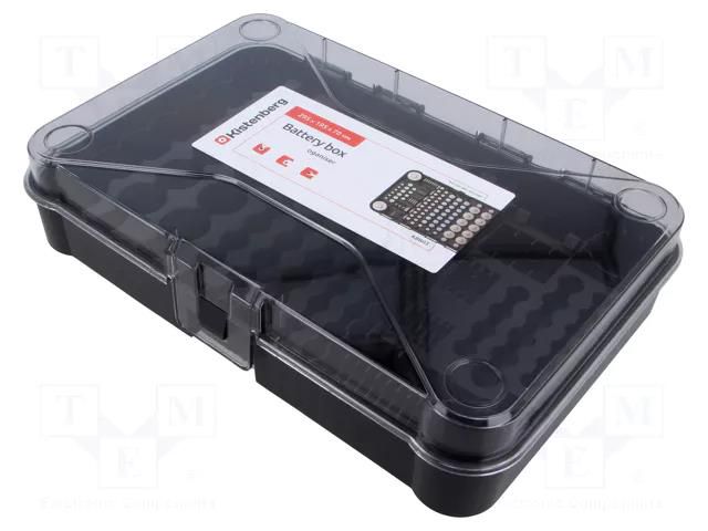 Organiser; 295x195x70mm; for batteries KISTENBERG KBB03