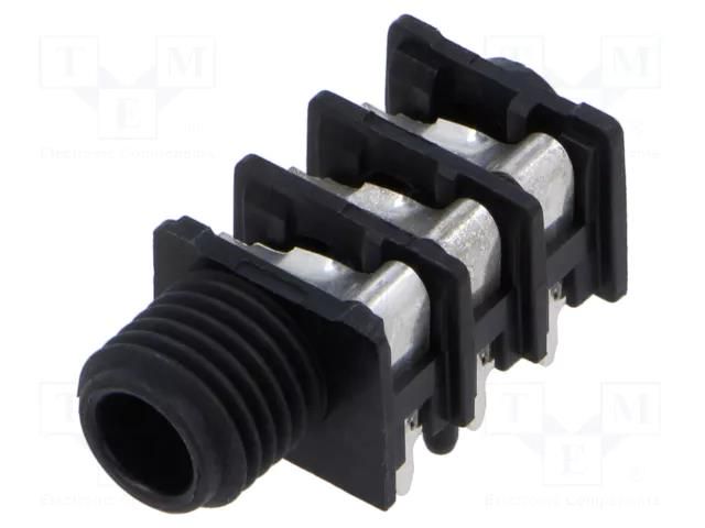 connector 1/4'' JACK STEREO CG NEUTRIK NTR-NRJ6HF-1