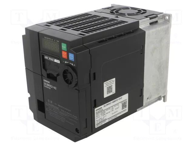 Vector inverter; Max motor power: 1.5/2.2kW; 200÷240VAC; IN: 10 OMRON 3G3MX2-AB015-EV2