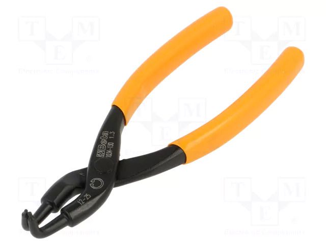 Pliers; for circlip; internal; 12÷25mm; Pliers len: 130mm; angular BETA BE1034/130X1.3