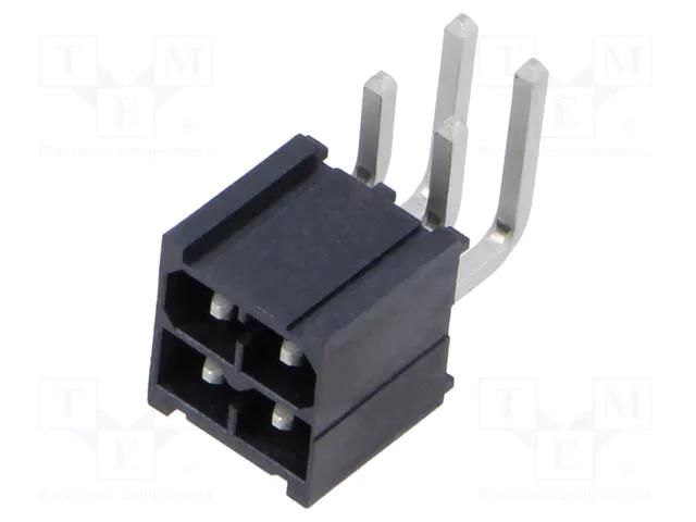 Connector: PCB-cable/PCB; socket; POWERMATE; male; PIN: 4; 4.19mm SAMTEC IPBT-102-H1-T-D-RA