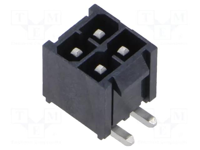 Connector: PCB-cable/PCB; socket; POWERMATE; male; PIN: 4; vertical SAMTEC IPBT-102-H2-T-D-K