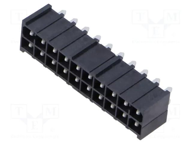 Connector: PCB-cable/PCB; socket; POWERMATE; male; PIN: 20; 4.19mm SAMTEC IPBT-110-H1-T-D-K