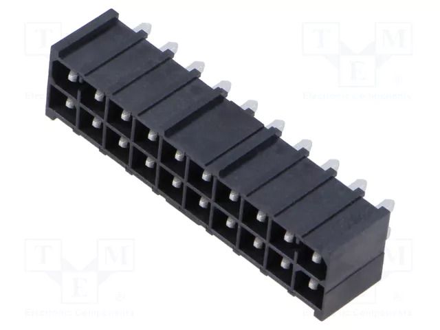 Connector: PCB-cable/PCB; socket; male; PIN: 20; THT; POWERMATE SAMTEC IPBT-110-H1-T-D-K