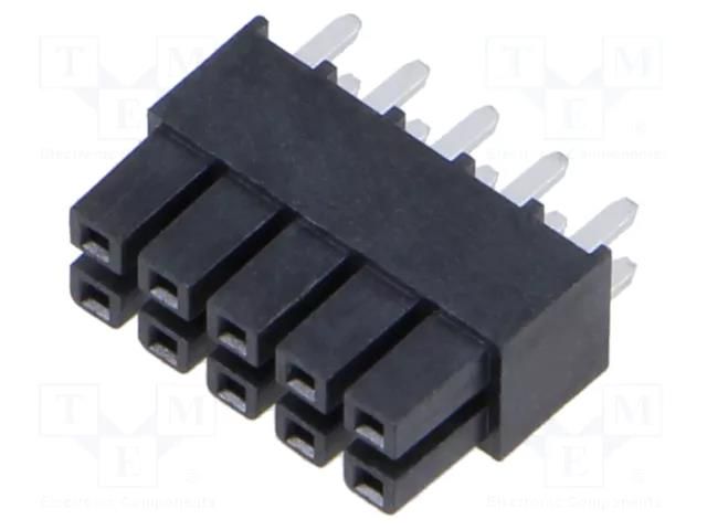 Connector: PCB to PCB; socket; miniMATE; female; PIN: 10; straight SAMTEC IPS1-105-01-S-D