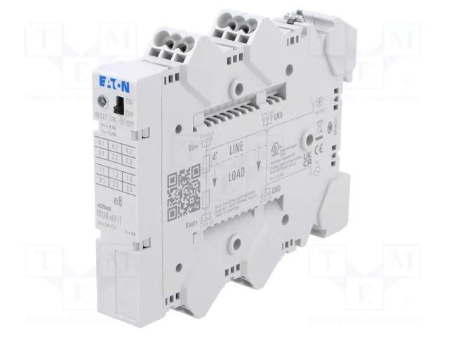 Electronic circuit breaker; Urated: 24VDC; Uoper: 16÷30VDC; 8A EATON ELECTRIC PXS24E-E8/F-IT