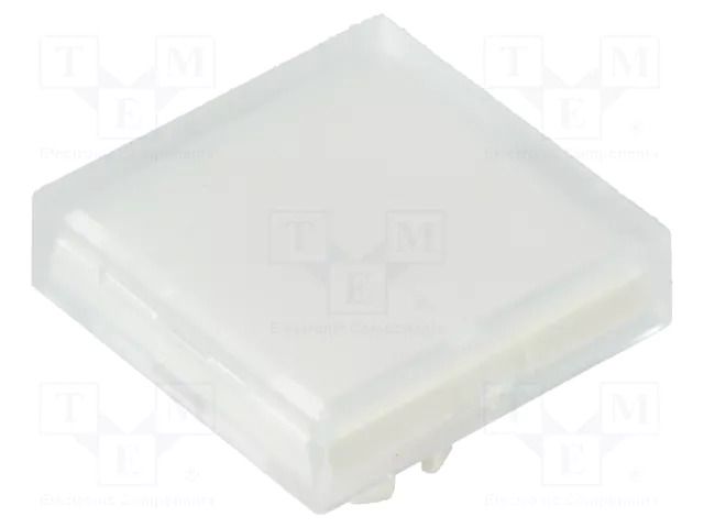 Actuator lens; 22mm; 61; transparent; plastic; Dim: 20x20mm EAO 61-9351.7