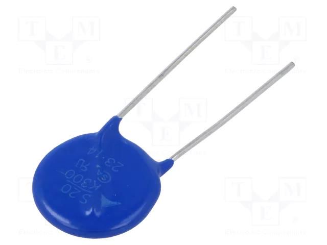 Varistor: metal-oxide; THT; 300VAC; 385VDC; 470V; 10000A; -40÷105°C EPCOS B72220S2301K101
