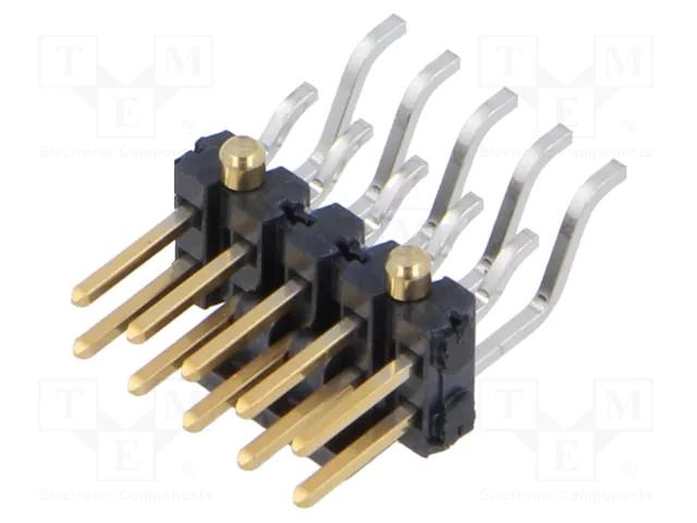 Connector: pin strips; pin header; male; PIN: 10; horizontal; SMT SAMTEC TSM-105-01-L-DH-A