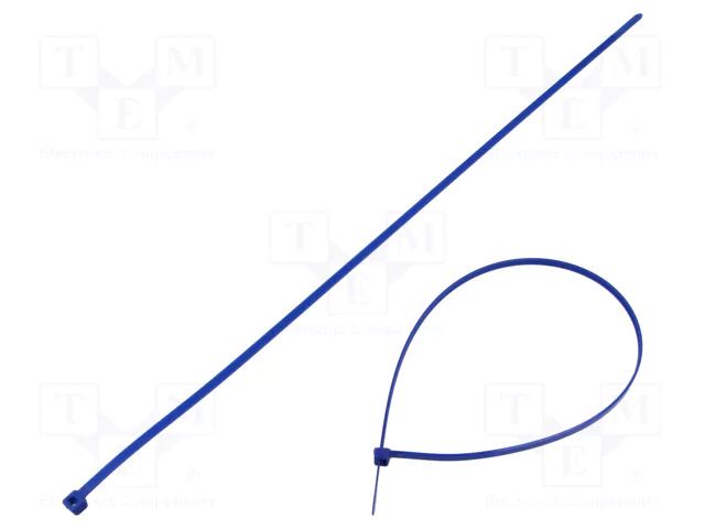 Cable tie; with metal; detectable by a metal detector; L: 450mm TIE10 TT4.6X450/BL
