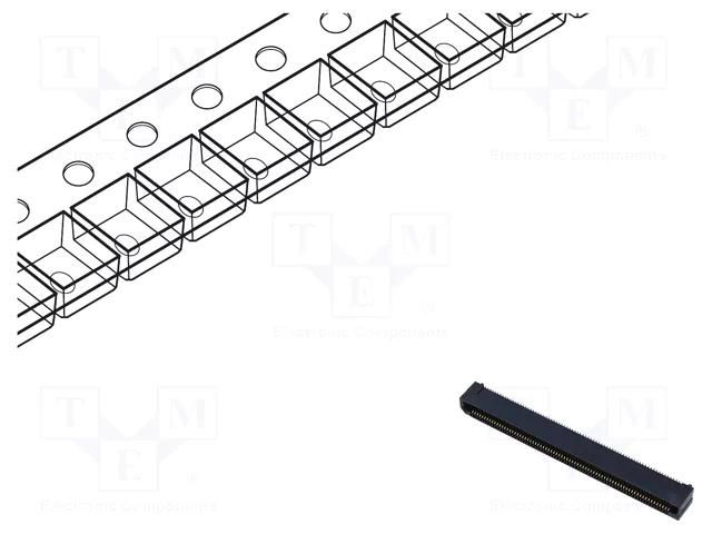 Connector: PCB to PCB; socket; female; PIN: 150; ERF8; vertical SAMTEC ERF8-075-07.0-L-DV