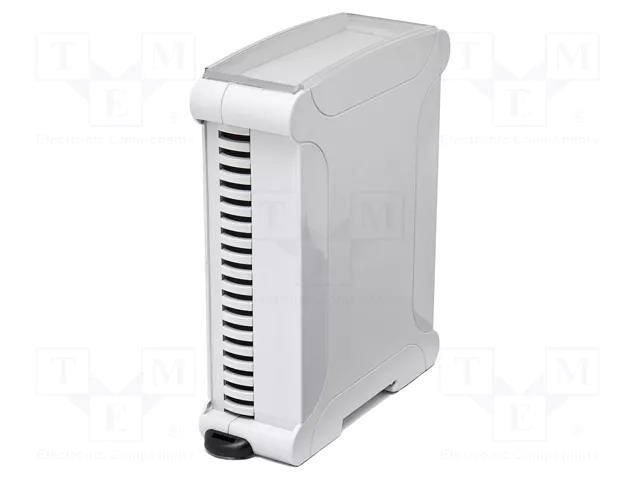 Enclosure: for DIN rail mounting ELBAG CMX38/35-CTR/G