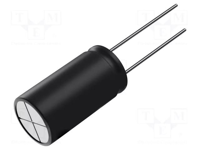 Capacitor: electrolytic; low ESR; THT; 1800uF; 10VDC; Ø10x20mm PANASONIC EEUFR1A182B